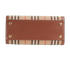 Mini Check Title Tote, top view